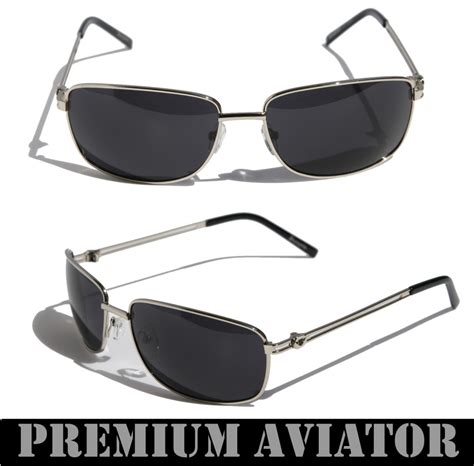 rectangular aviator sunglasses